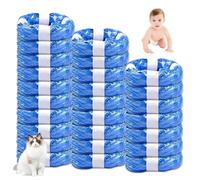 26 Pièces Recharge Poubelle a Couche, Sac Poubelle Couche Grande Capacité, 4.5M Recharge Poubelle Compatible avec Tommee Tippee, Litter Locker, Angelcare