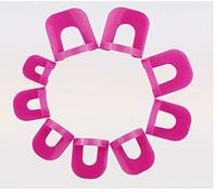 26 pièces réutilisables Ongles Bord Peau barrière Vernis à Ongles Pochoirs Kit manucure Nail Art Protége Pannes Ongles Soins Outil de beauté polonais