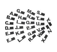 26 Pièces Séparateurs de Rangement Vinyle A à Z | Collectionneurs de Disques et Enseignants, pour Archives et Espaces D’étude, Clips Alphabétiques Pratiques