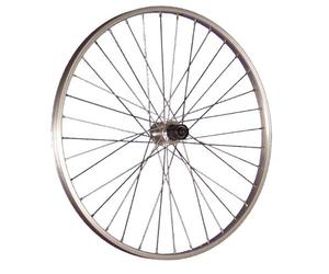 26 Pouces Roue arrière vélo moyeu Shimano Tourney 559-21 Argent