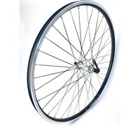 26 pouces roue avant 25,4 mm jante en aluminium, noir mat, flancs de freinage