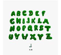 26 prises escalade enfant - alphabet