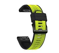 26 STACTES DE VORTES DE LA VERSION DE 22 mm pour 7 7x EasyFit Silicone Wirstband/Black Yellow/Feni * 7 *