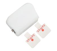 26 trous Paper Puncher Office Supplies Manual Tool pour A4 B5 A5 Boîte de ferraille de souverain bleu blanc de liaison baignante (Blanc)