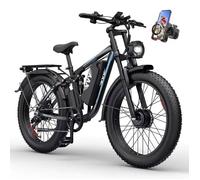 26""Vélo Électrique YVY C26MAX - Double moteur 2000W - Batterie Amovible 48V 23Ah - Vitesse 50km/h - Freins hydrauliques