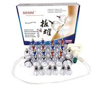 26 Ventouse/Cupping Cups, Biomagnétique Chinoise Traditionnelle Ensemble de Coussin Ensemble ménager Ensemble de Vaisselle/Massage Chinois Ensemble de caleuse médicale d'aspiration