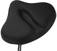 26 X 32cm Couvre Selle Gel Vélo Gel Housse De Siège Coussin De Siège De Vélo D'exercice Le Plus Confortable Grande Taille Housse De Selle De Vélo D'intérieur Couvre Selle Appartement