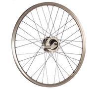 26 Zoll Hinterrad Zac2000 Hohlkammer geöst Shimano Nexus Inter-8 Rücktritt Silber