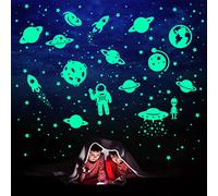 260 étoiles brillantes pour plafond, étoiles lumineuses, étoiles pour plafond, étoiles murales, système solaire, planètes, planètes, stickers muraux pour enfants, filles garçons et filles