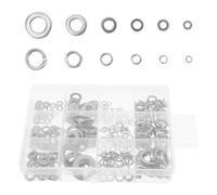 260 Pièces Rondelles de Blocage à Ressort Disque M3-m10 | Surface Texturée, Adaptées aux Fixations Automobiles et Applications Industrielles Dynamiques, Résistantes à L’humidité