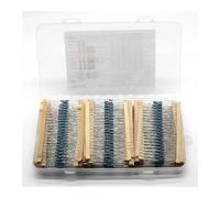 2600pcs/Lot 130 Values 1/4W 0.25W 1% Metal Film Resistors Assorted Pack Kit Set Lot Resistors Assortment Kits Fixed resistor NWPNLXEA
