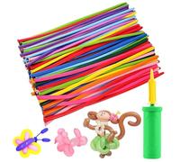 260Q Modélisation Ballons,200pcs Magiques Ballon Longu,Multicolores Modeler Ballons pour Anniversaire Enfant Part,Fêtes et Mariages,Activité de Jeu de Clown,la Fête ou en Déco