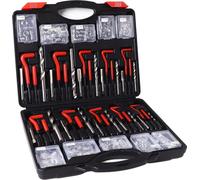 261 pièces Outils de réparation de filetage Kit de mèches autotaraudeuses métriques impériales pour pièces automobiles Équipement de commutation