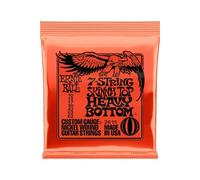 Ernie Ball Skinny Top Heavy Bottom Slinky Cordes filées en nickel pour guitare électrique à 7 cordes, calibre 10-62