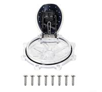263042Z Kit de remplacement pour pompe de piscine pour valve de 5,1 cm - Couvercle droit de clapet anti-retour avec vis pour une intégration sans couture et une performance fiable dans les systèmes de