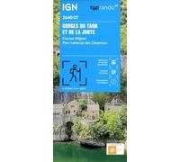 2640OT GORGES DU TARN ET LA JONTE CAUSSE MEJAN, PN CEVENNES /RECTO