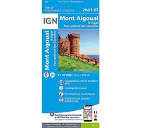 IGN - Mont Aigoual.Le Vigan.Pn Des Cévennes - Carte topographique - Taille unique