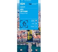 2645et sete-cap d'agde etang de thau Top 25 2645 Est - Collectif - Ign Institut Geographique National - broché - Atlas / carte