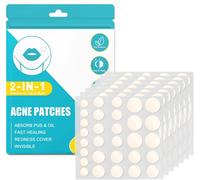 264pcs Patch Bouton Pimple Patch Hydrocolloïde Acne Patches Anti Bouton Invisible Naturel Avec Huile De Tea Tree Et Acide Salicylique Jour Et Nuit 2-En-1 Imperméable