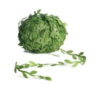 265 Ft Leaf Ribbon, Artificial Vines Leaves String Trim Ribbon for Baby Shower Party Wedding Home Wreaths DIY