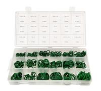 265 x Bagues d'étanchéité hNBR assortiment de joints d'étanchéité pour circuits de climatisation livrés temperaturständig vert r134a climatiseur x 1.78 mm jusqu'à 17 04 5.09 x 3.53 alkan mm dans boîte de rangement