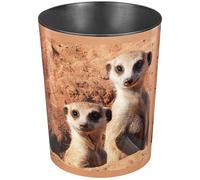 [26574] Läufer Corbeille à papier Polypro 13 litres H 30 cm Motif SURICATE