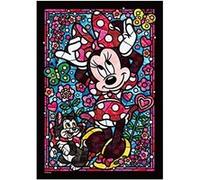 266 vitraux d'art vitrail Disney Minnie Mouse (18.2x25.7cm) G