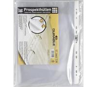 [2663-19-5] DURABLE Lot de 5 Sachets de 10 Pochettes perforées A4 ouverte 2 c...