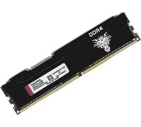 2666 MHz Ram DDR4 8GB PC4-21300 Udimm CL19 Non-ECC Unbuffered 1.2V 288-Pin Memory Ram Barette Kit for Desktop Computer (Black)