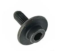 266733-9 Lot de 2 boulons de serrage pour lame de scie à onglet avec filetage à gauche et tête de bride - Compatible avec DLS714Z, LS0714, LS0714FL, LS0714L