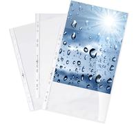 DURABLE Pochettes perforées 267619 A4 PP cristal 80 mµ Sachet 100 pièces