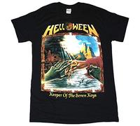 2688 Helloween Keeper of The Seven Keys Part II Heavy Metal KISKE New Black T-Shirt