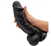 -26Cm Gödểş Noire Ġõđ Göđé Véntõừsě Vã Et Vièñț Taille Xxl Rêãliște Chair Souple Prepuce Ġõđmichet Grosse Taille Gros Gödểş Xxl Gros Diamètre Rêãliște Jöụêt