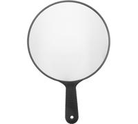 Ø 26cm Grand miroir de coiffure, miroir à main noir h : 37cm