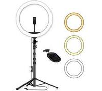 26cm led selfie light-ring éclairage en continu de dimmable remplir lampe avec usb,réglable 130cm photographie trépied G