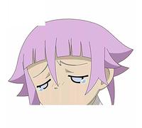 26cmx17.8cm pour Soul Eater Cute Cry Autocollants De Voiture Anime Pare-Brise Windows Decal