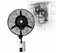 26in 30in Ventilateur Mural avec 15L Réservoir Refroidisseur Ventilateur Brumisation Ventilador Mural Industriel avec Brumisateur 3 Vitesses pour Magasin Garage Usine Cuisine Gym Terrasse(26in/650mm)
