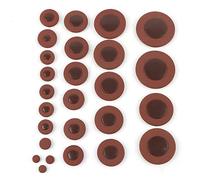 26PCS Alto Saxophone Pad, Tampons en Cuir de Saxos Multiples, Ensemble de Remplacement des Pads de Sax | Accessoire de Sax | Remplacement du Sax pour le Saxophone Alto