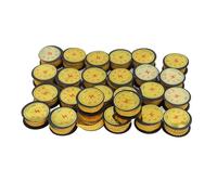 26PCS Tube Cable Marker PVC Wire Numbering Set A to Z Letter Coded Marking for Electronics Electrical Appliances Locator Wiring 1.5mm² (2.5m²)
