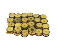 26PCS Tube Cable Marker PVC Wire Numbering Set A to Z Letter Coded Marking for Electronics Electrical Appliances Locator Wiring 1.5mm² (10m²)