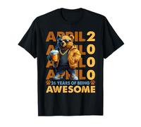 26th Birthday Bear Beer April 2000 Vintage 26 Years Old T-Shirt