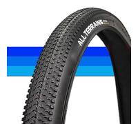 26x2.35 Pneu VTT Pliable Haut Densité Motif 26-2.35 Résistant à l’Usure 26 2.35 60TPI Noir Clincher