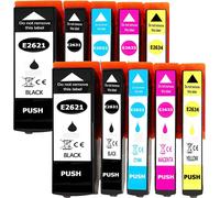 26XL Ink Cartridges Compatible with Epson 26XL Multipack Expression Premium XP-510 XP-520 XP-600 XP-605 XP-610 XP-615 XP-620 XP-625 XP-700 XP-710 XP-720 XP-800 XP-810 XP820