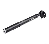 27 2 mm à 33 9 mm Amortisseur de vélo ressort tige de selle pour modèles à double piste 400 mm Hauteur réglable Alliage d'aluminium (30 x 400 mm)