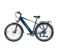 27.5'' 20Ah Vélo électrique E-Moutainbike E-Bike Pedelec Unisex 7Gang E-MTB E-Citybike, Vélo électrique 25KM/H pour femmes et hommes à partir de 170 cm Bleu