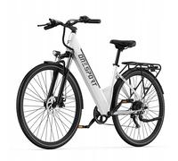 27,5 '' Vélo Électrique Urbain Unisexe Onesport Ot12, 36 V 13 Ah, 250 W, 25 Km/H,Autonomie 65 Km - Blanc