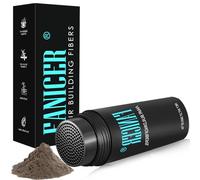 27.5G Fibres Capillaires,Poudre Densifiante Cheveux,épaississement des cheveux,poudre pour cheveux,Poudre Cheveux Pour Cheveux Clairsemés,Fibres capillaires pour un look authentique(Brun Moyen)