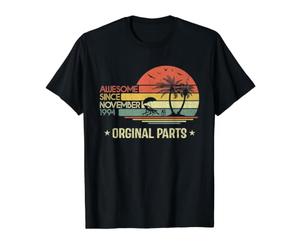 27 Ans de 27e Anniversaire Awesome Since Novembre 1994 T-Shirt Graphique avec Valeur