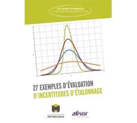 27 Exemples D'évaluation D'incertitudes D'étalonnage