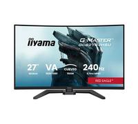 27'' G-Master Red Eagle, VA CURVED, 1920 x 1080 a240Hz, 0.7ms, 350cd/m², 4000:1, Haut-parleurs, 2xHDMI 2.1 VRR, 1xDisplay Port, 2xUSB HUB, Black Tuner, i-Style Colour Adaptive sync, 15cm pied en regla